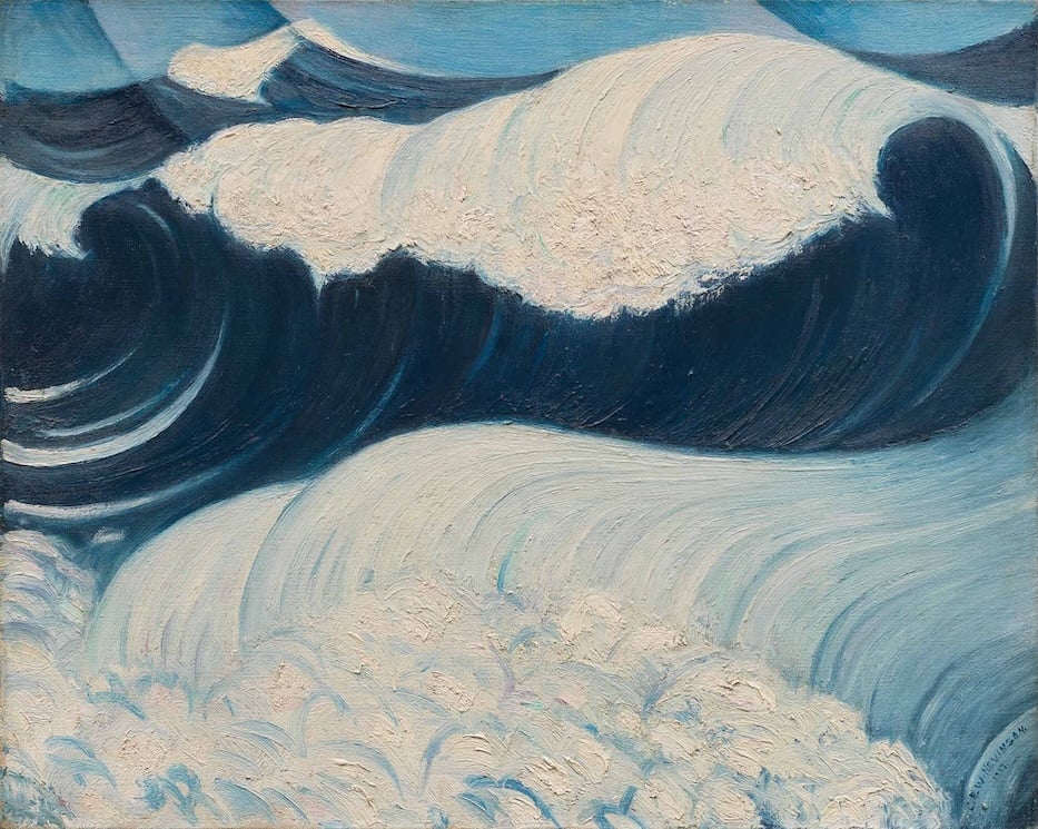 05_Christopher Richard Wynne Nevinson, The Wave, 1917