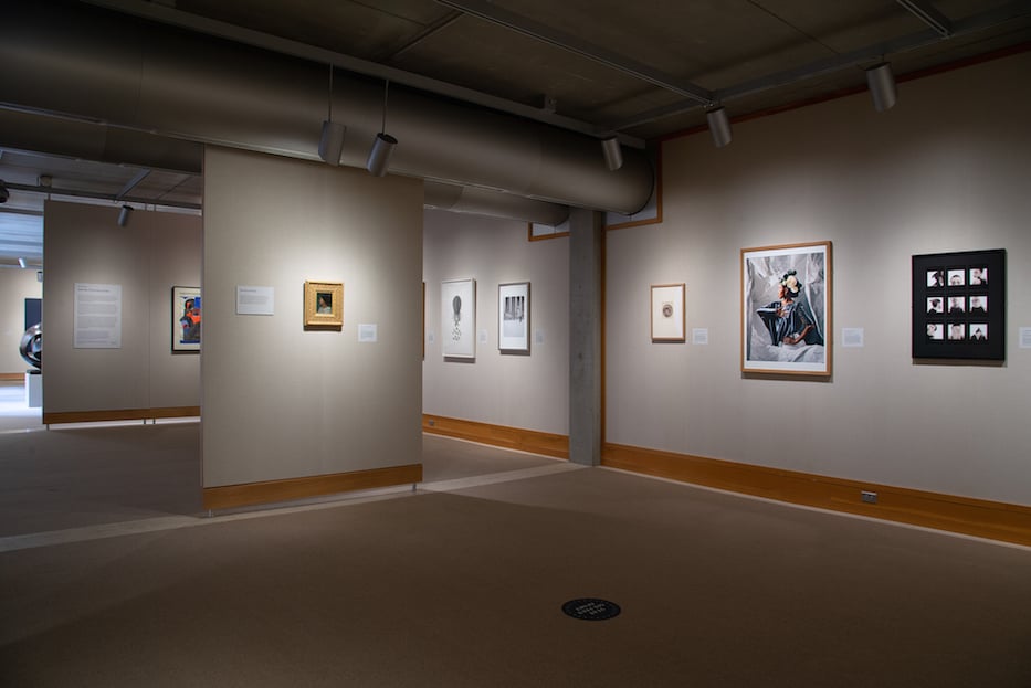 Art in Focus_ Women From the Center installation, Yale Center for British Art, photo by Richard Caspole 3