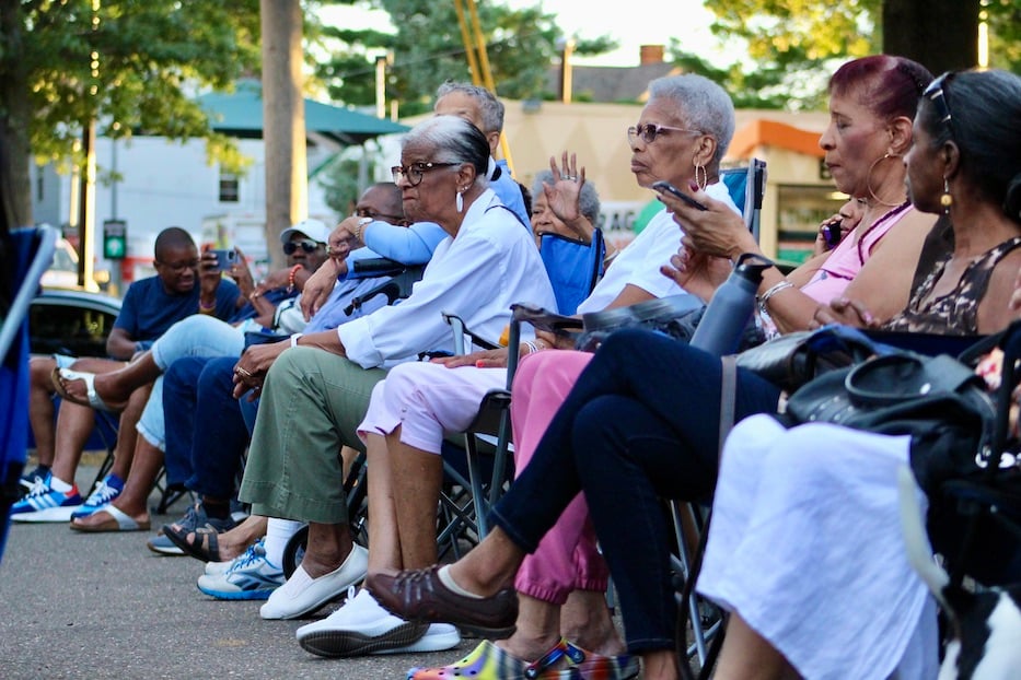 Audience members 1