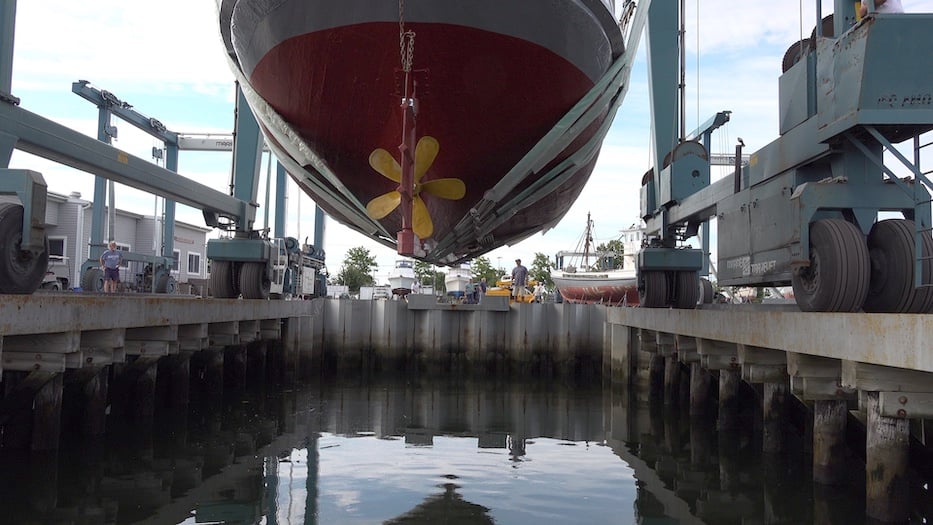 Lowering boat copy