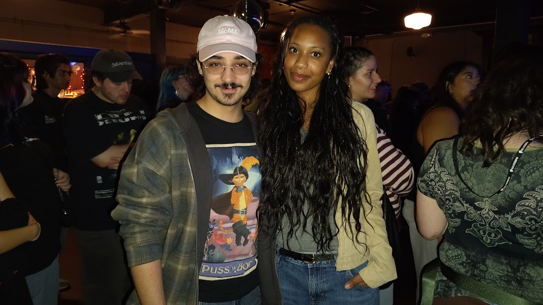 Attendees Ashton Gleed and Erika Suggs. || Attendees Ashton Gleed and Erika Suggs.