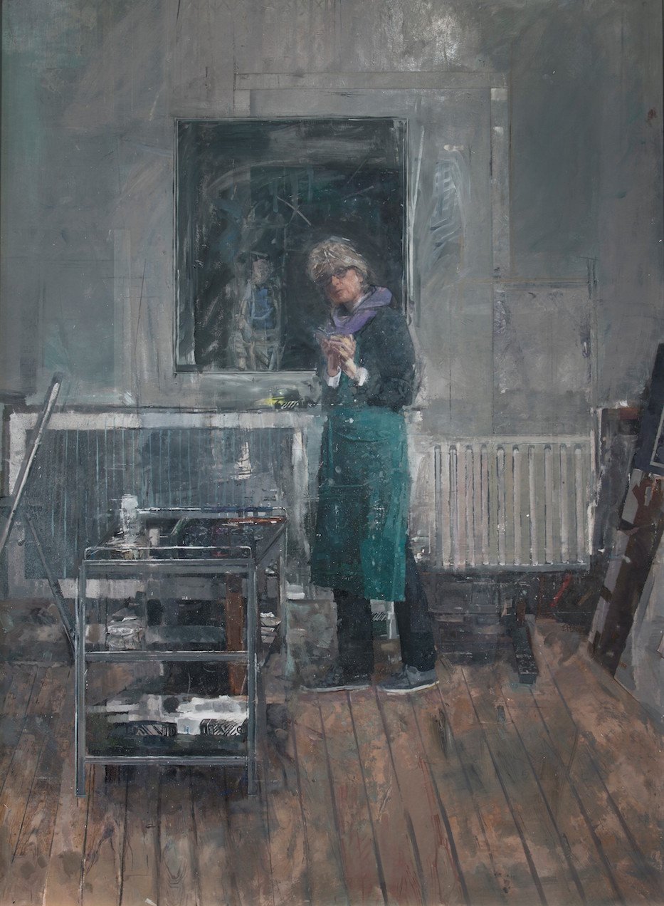 Eileen Hogan, Self-Portrait in Pembroke Studios, 2015_FINAL