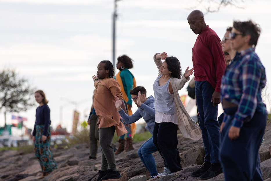 National Water Dance Flows To Long Wharf