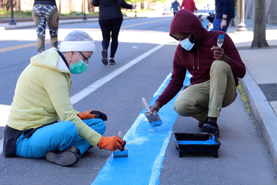 Mural With A Message Lands On Prospect Street