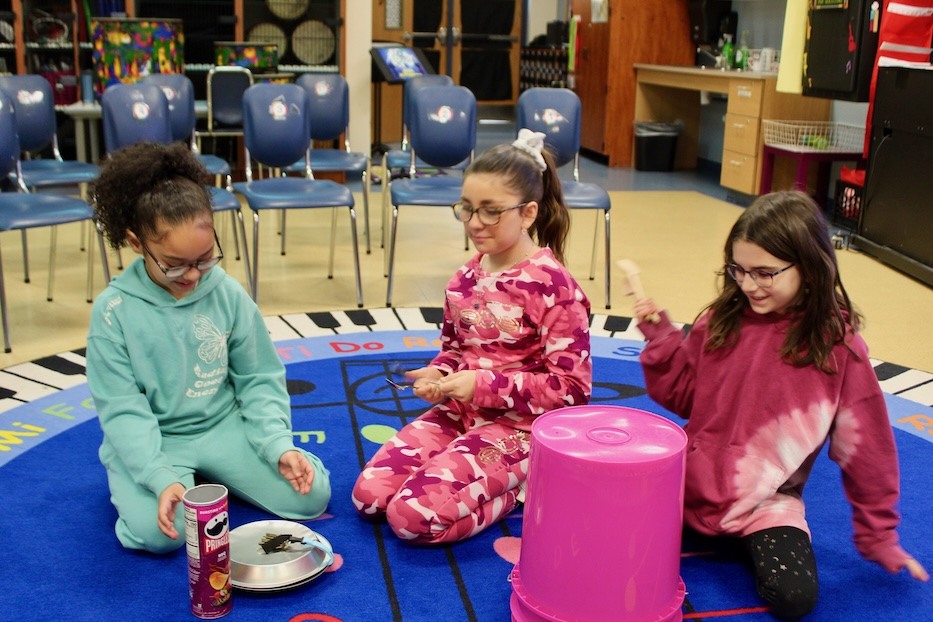 Hill Central Students “Stomp” Out A Musical Beat