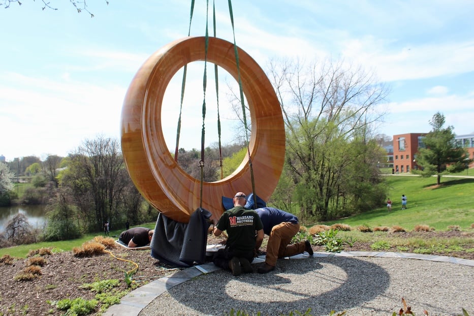 After 10-Month Restoration, Sandy Hook Memorial Comes Home To SCSU