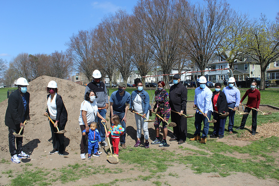 Ground Broken On Goffe Street Park Upgrades