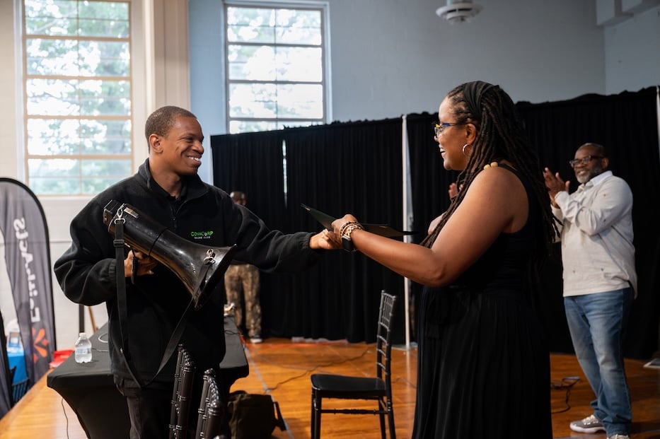In Photos: ConnCORP's Backpack Giveaway