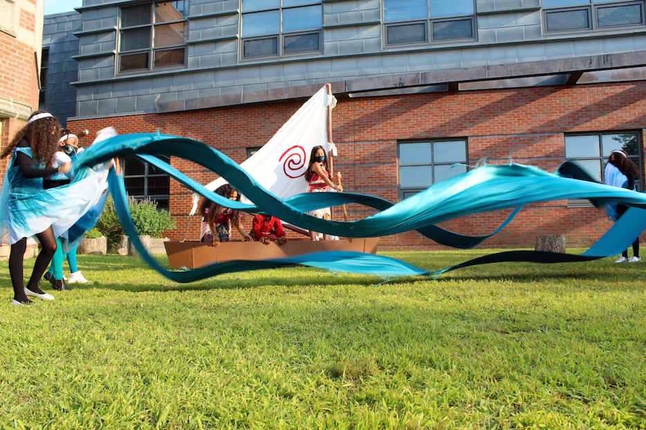 At Nathan Hale, A Masked Moana Knows The Way