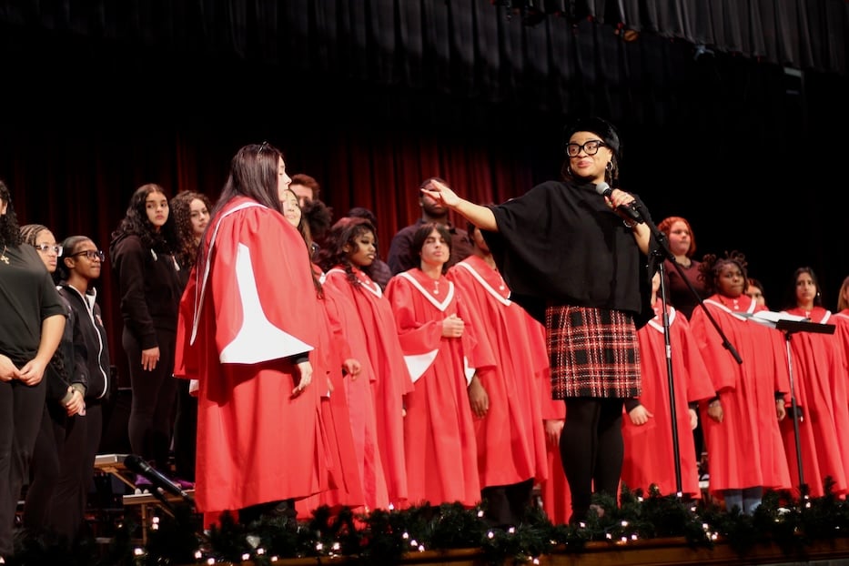 In Winter Concert, Cross Choir Pays Tribute To A Student Gone Too Soon