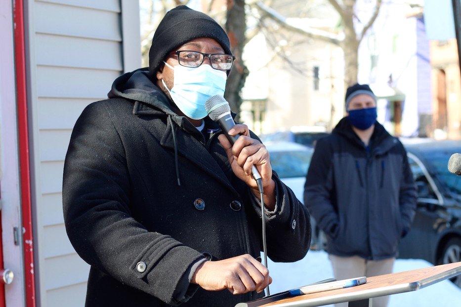 Lawrence Street Vigil Calls For A United City