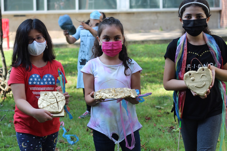 Young Refugees Sculpt Their Way Through Summer Learning