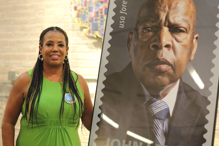 At Stamp Unveiling, A Civil Rights Champion Remembered