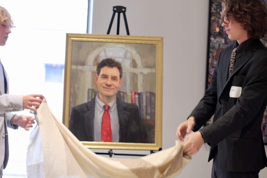 Newly Unveiled Portrait Captures City Librarian's Legacy Of Light