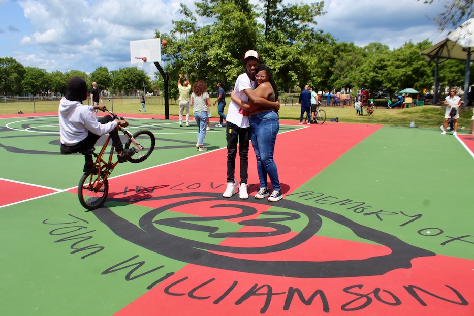 Goffe Street Courts Honor A Basketball “Super” Star