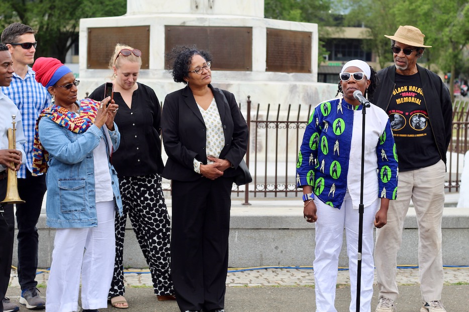 Juneteenth Flag Soars To New Heights On The Green