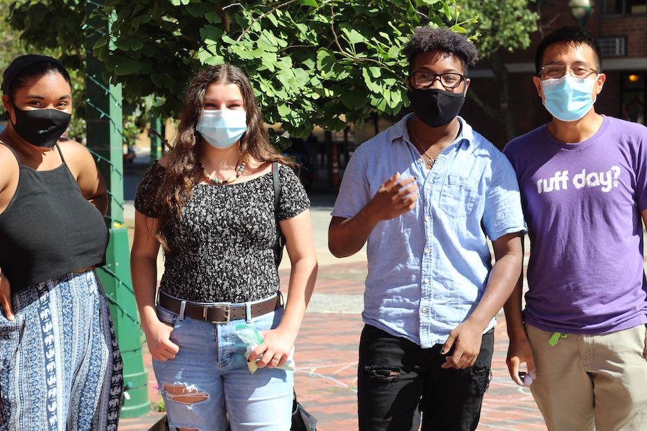 Students Chalk It Out For Black Lives