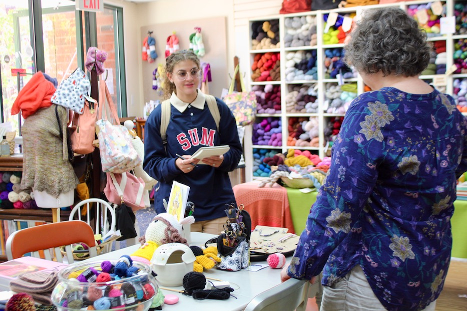 Knit New Haven Stitches Community On Whitney Avenue