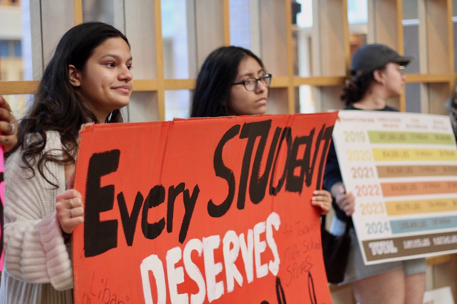 In Budget Hearing, Teachers Give A Master Class On Schools Funding
