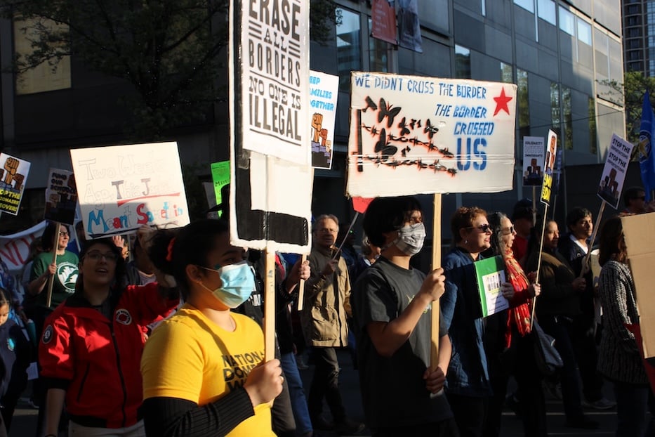 From Schools To Student Solidarity, May Day Roars Into Downtown New Haven