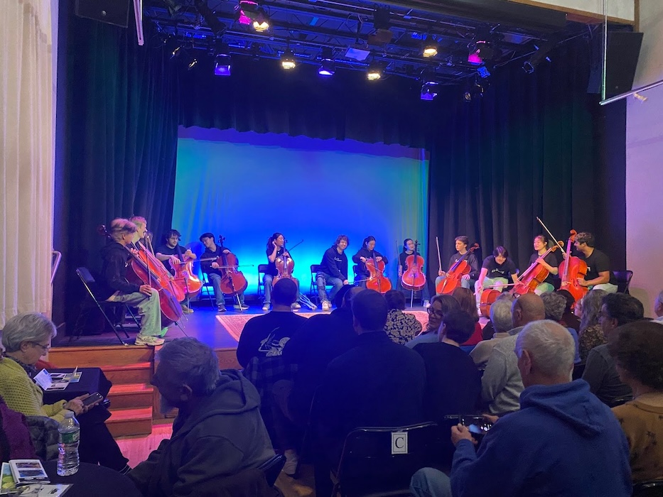 13 Low-Strung Cellists Rock The Stage