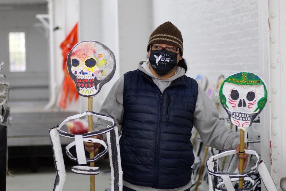 With Skeletons And Stories, ULA Preps For Día de Muertos Parade