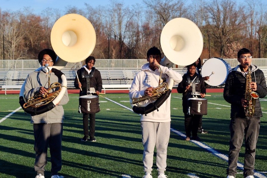 Hillhouse Marching Band Rebuilds For Game Day
