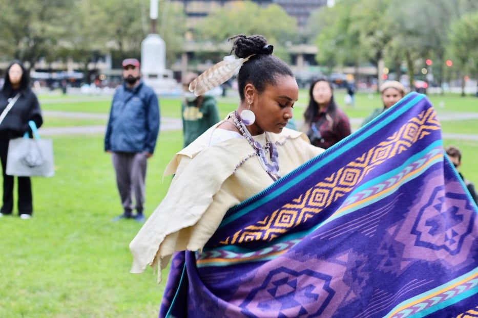 Indigenous Peoples' Day Centers Solidarity On The Green