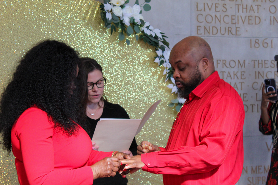 Couples Say 'I Do' at Hamden City Hall