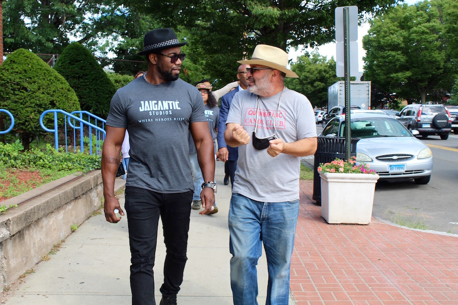 Jaigantic Team Walks Grand Avenue, Courts Fair Haven