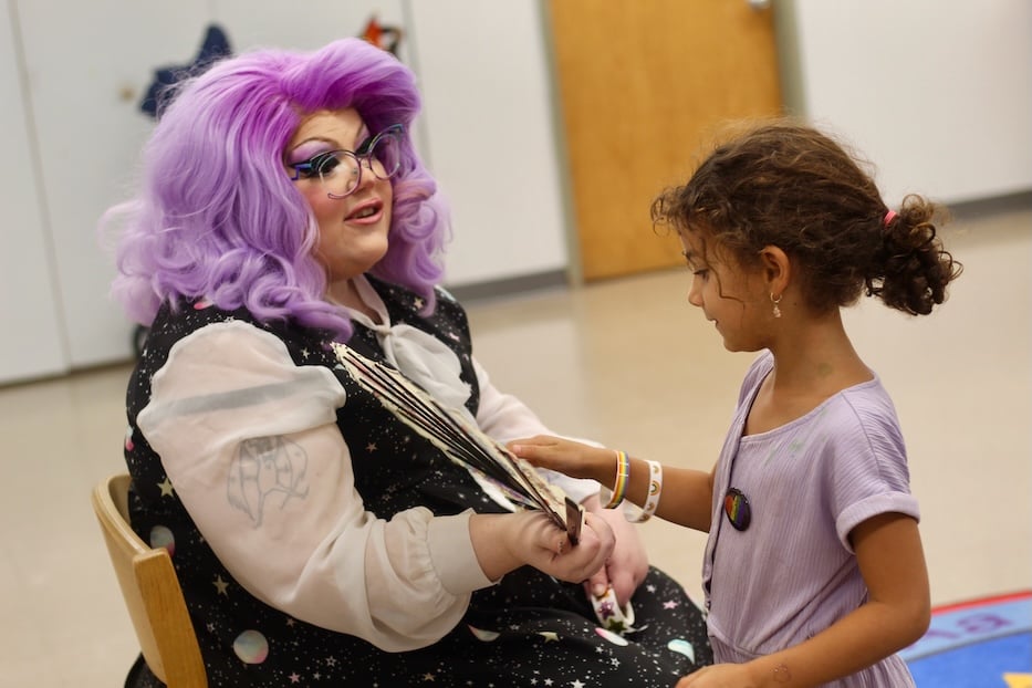 Drag Queen Story Hour Brings Magic To Mitchell Library