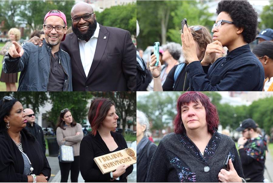 50 Rally To #StopKavanaugh, Say #IBelieveYou On The Green