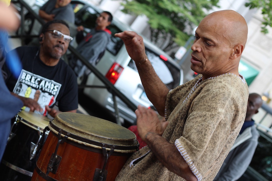 Healing Drums Lend The Green A Heartbeat