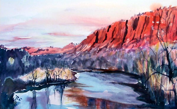 Remembering Watercolor Artist Mary Lou Horan