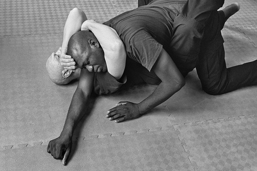 Jim Goldberg, Training Day, New Haven Police Academy , 2014. Archival pigment print. © 2017 Jim Goldberg. Courtesy Pace/MacGill Gallery, New York, and Casemore Kirkeby, San Francisco