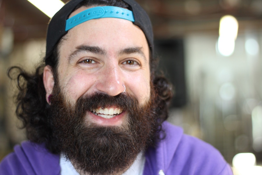 “We are all soldiers trying to get our brands out there,” Armada Brewing Co.'s John Kraszewski said earlier this week. “It’s a building that’s housing soldiers. The beeracks. The beer soldiers.” Lucy Gellman Photos.