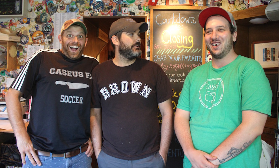 Sobocinski, Hutchinson, and Lishchynsky. Thomas Breen courtesy of the New Haven Independent.