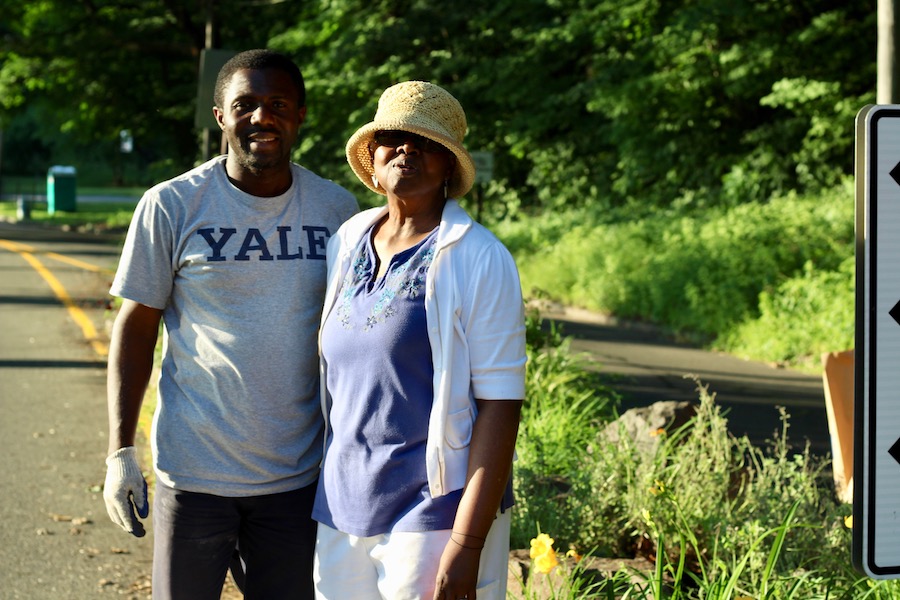  Kelechi Eleanya and Ms. Betty Thompson.  