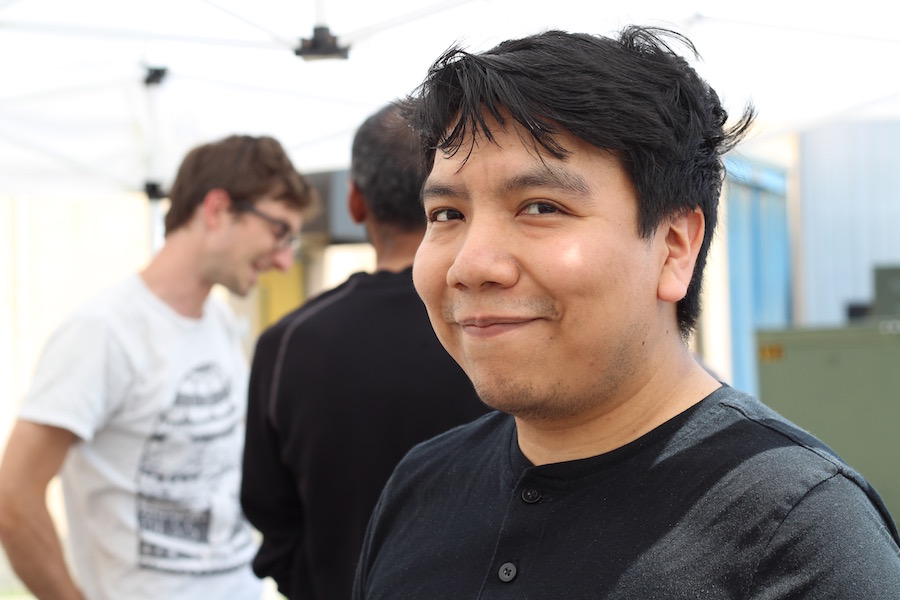Angel Santiago, one of the bakers.