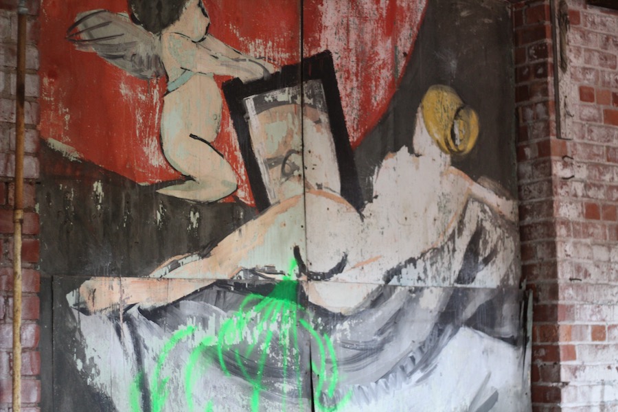 One of the drawings remaining from YSOA's