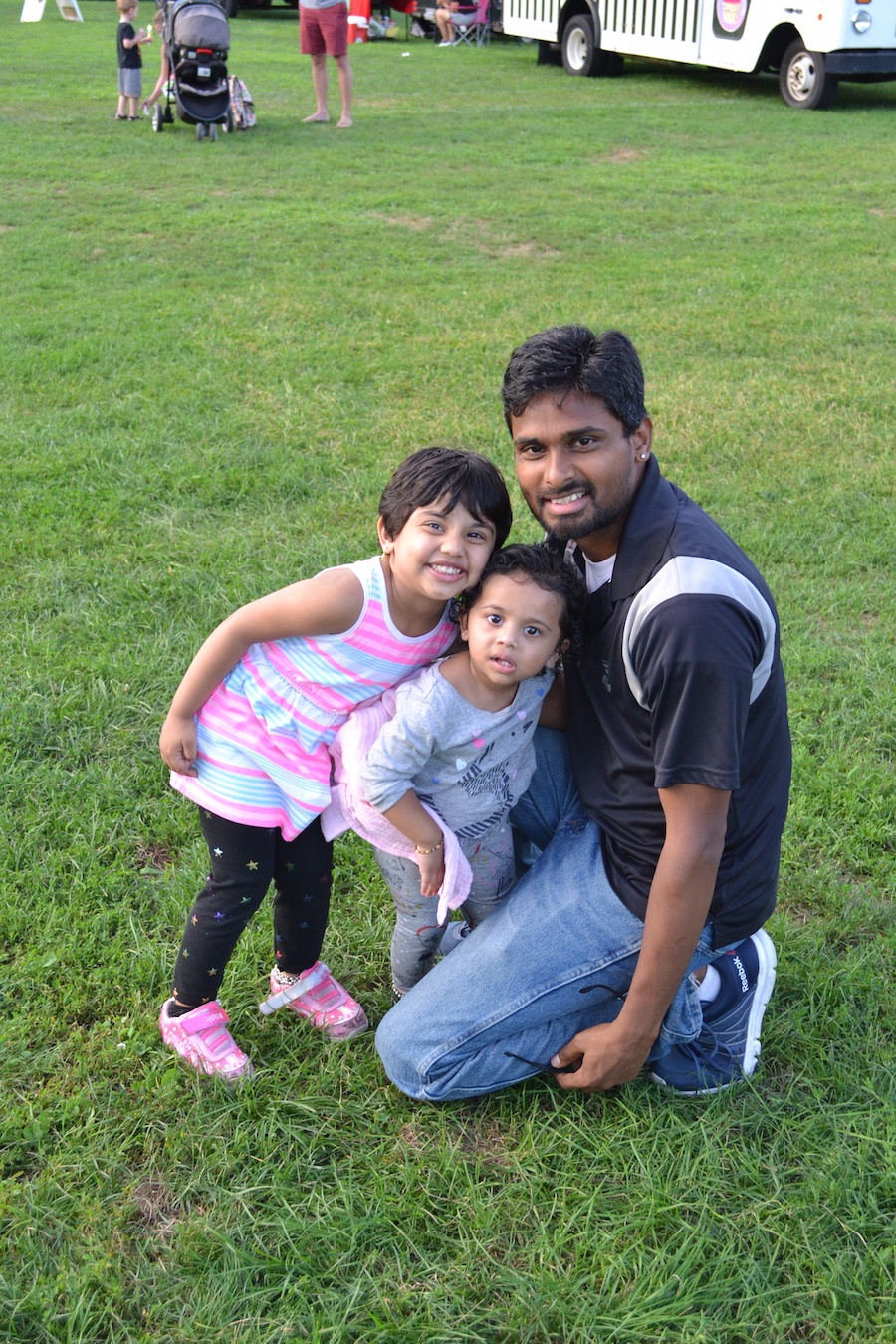 Sloka, Sreeja, and Gopal Sirasani.