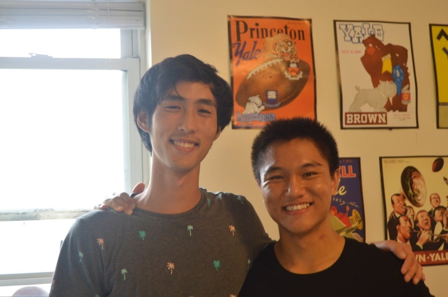  Co-founders Hojung Kim and Kevin Zhen. 
