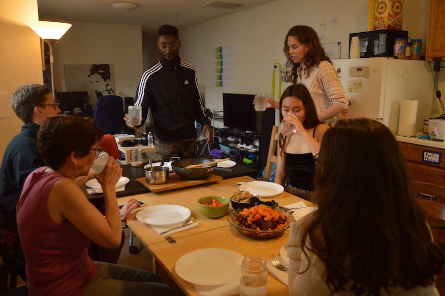  Homecooked Inc.'s guests include students, young professionals, newcomers to New Haven and the occasional townie who wants to know what it's all about. 