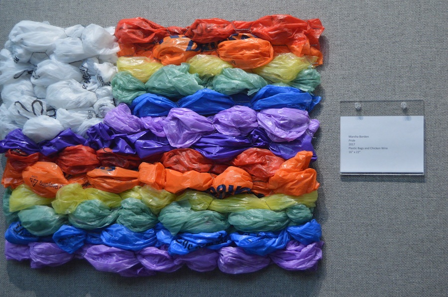 Pride , one of the more whimsical works in the show.