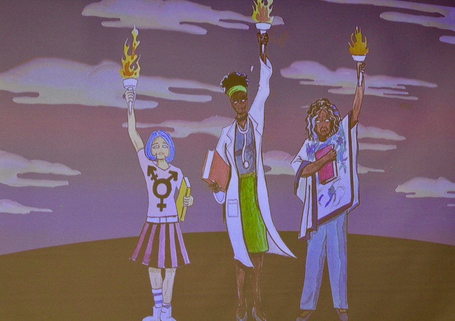 A design for three additional women was unveiled Wednesday night.