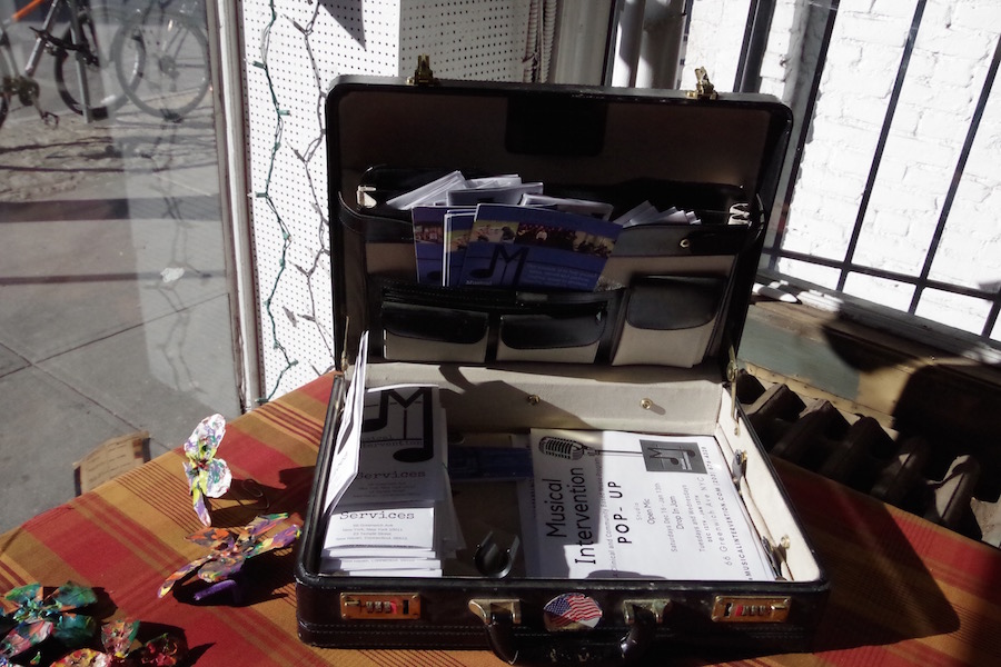 The display in the front. Lucy Gellman Photo.