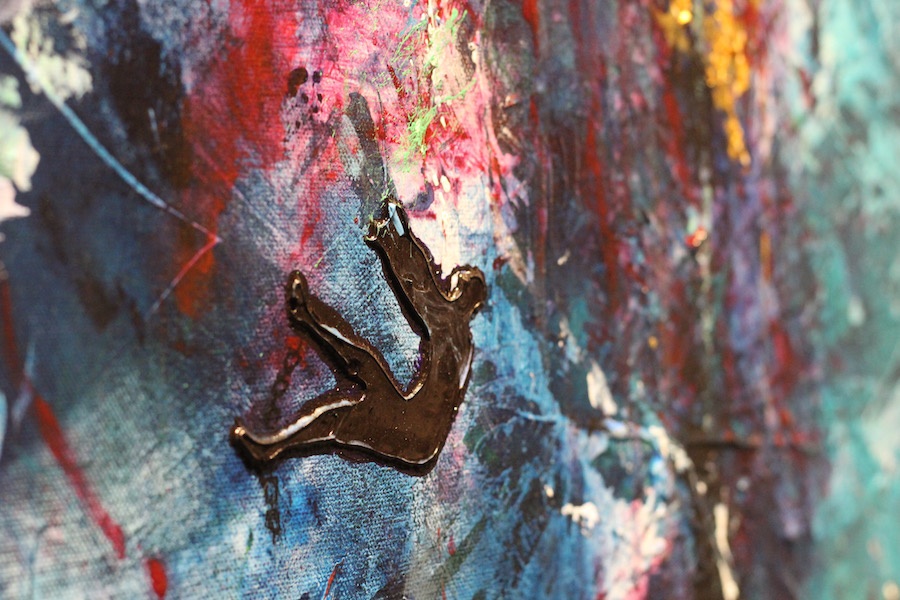 Detail from Maafa: Ghosts of the Atlantic II. Lucy Gellman Photo.