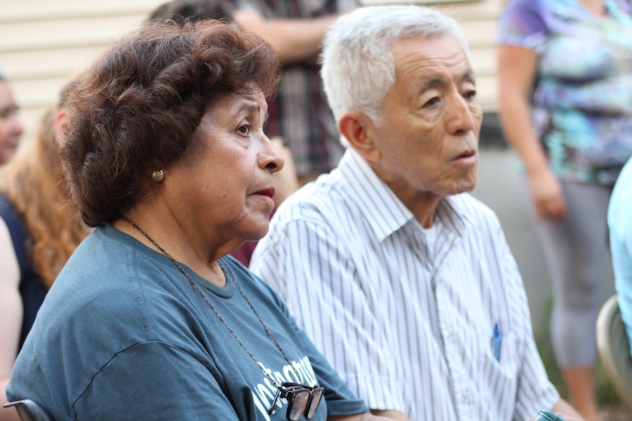  Salome Camacho and her husband, Rafael Ito.  