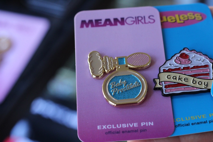  Alex Dakoulas: “I’m a gay man, I want a pin  that says cake boy .” 