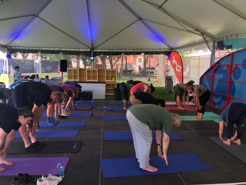Trap Yoga Comes To The Green